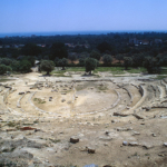 Ruin of a Greek-Roman Theater at Locri Epizefiri